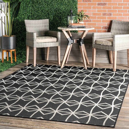 Nuloom Saunders Geometric Indoor/Outdoor Area Rug 4ft x 6ft GBCB03C-406